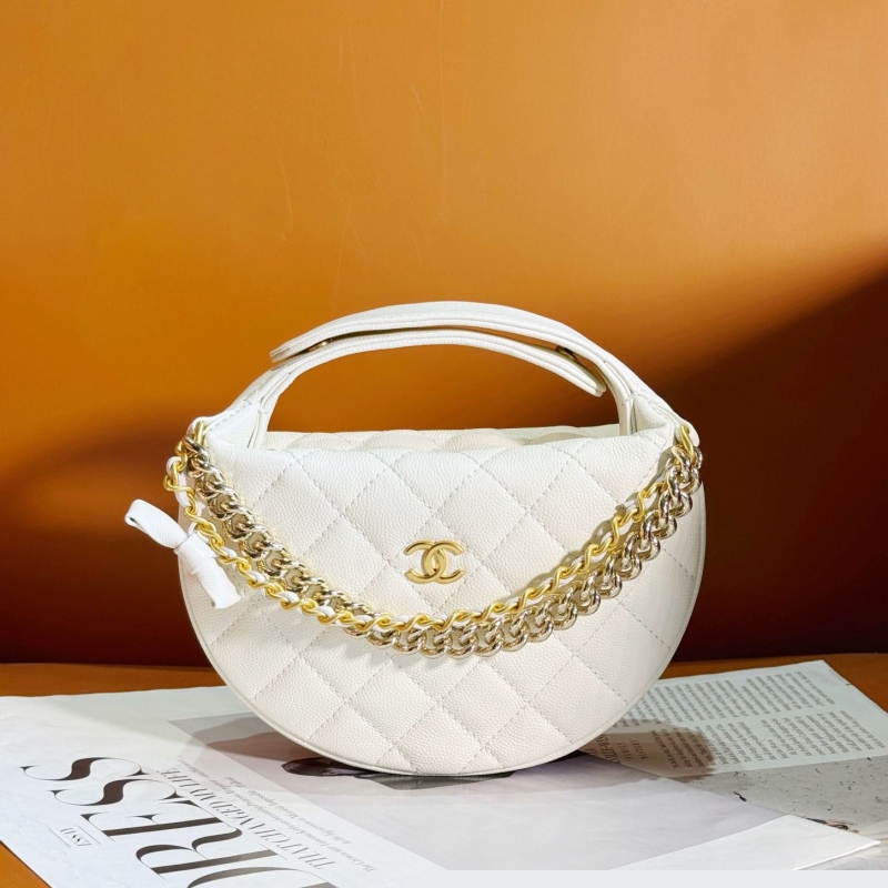 Ch*el top handle bags